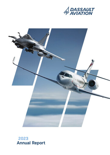 Vorschaubild Dassault Aviation Jahresbericht 2023