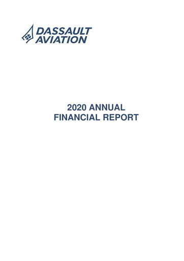 Thumbnail Dassault Aviation Financial Report 2020