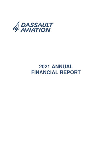 Thumbnail Dassault Aviation Financial Report 2021
