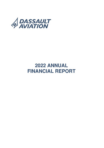 Thumbnail Dassault Aviation Financial Report 2022