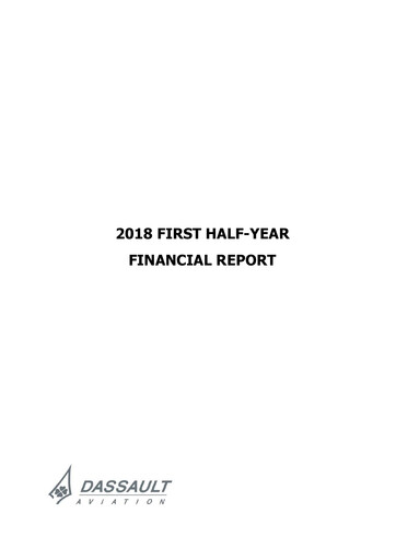Thumbnail Dassault Aviation Half-year Report 2018-h1