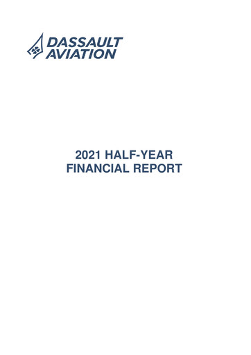 Vorschaubild Dassault Aviation Halbjahresbericht 2021-h1