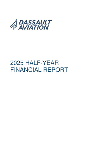 Thumbnail Dassault Aviation Half-year Report 2025-h1