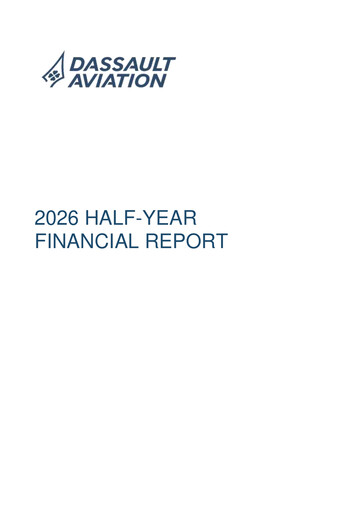 Vorschaubild Dassault Aviation Halbjahresbericht 2026-h1
