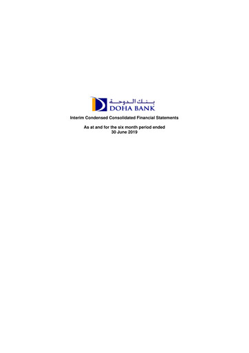 Thumbnail Doha Bank Half-year Report 2019-h1