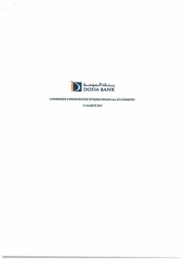 Thumbnail Doha Bank Quarterly Report 2017-q1