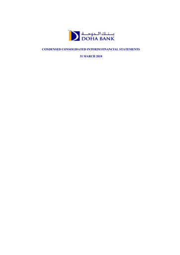 Thumbnail Doha Bank Quarterly Report 2018-q1