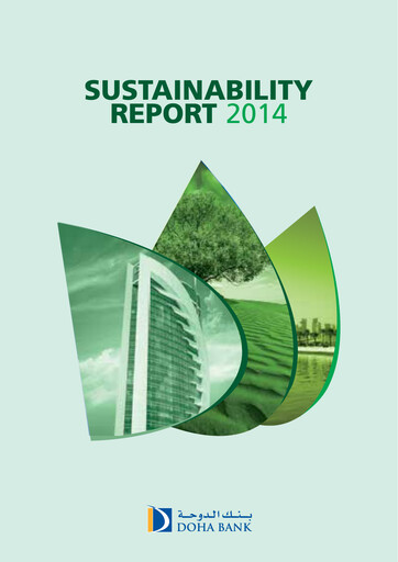 Miniature Doha Bank Rapport de durabilité 2014