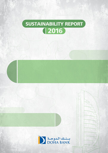 Miniature Doha Bank Rapport de durabilité 2016