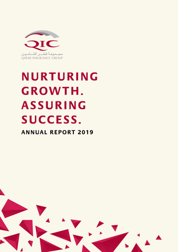 Miniature Qatar Insurance Company Rapport annuel 2019
