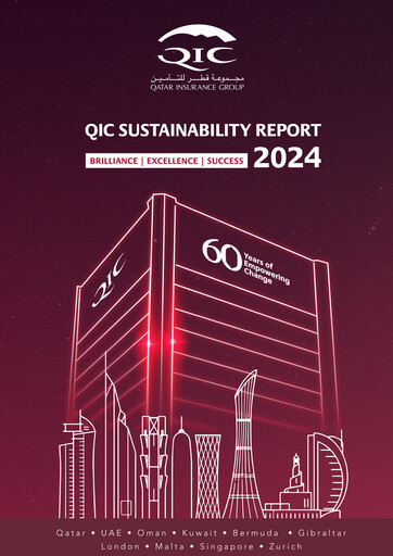 Thumbnail Qatar Insurance Company Sustainability Report 2024