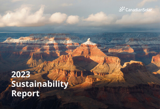 Miniature Canadian Solar
 Rapport de durabilité 2023