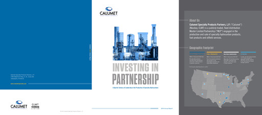 Vorschaubild Calumet, Inc. Jahresbericht 2014