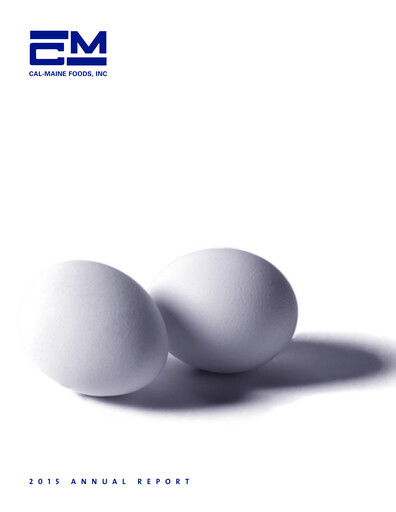 Vorschaubild Cal-Maine Foods Jahresbericht 2015