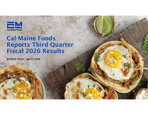 Vorschaubild Cal-Maine Foods Quartalsbericht 2026-q3
