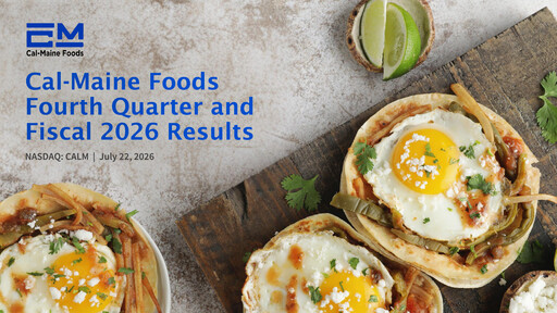Vorschaubild Cal-Maine Foods Quartalsbericht 2026-q4