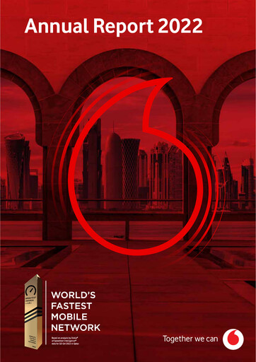 Thumbnail Vodafone Qatar Annual Report 2022
