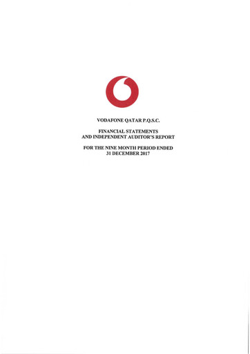 Thumbnail Vodafone Qatar Financial Statement 2017