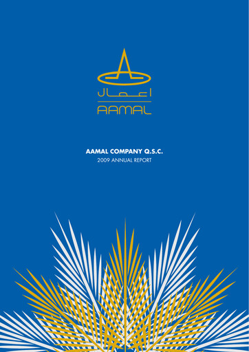 Thumbnail Aamal Company Annual Report 2009