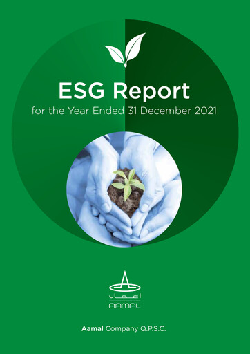 Thumbnail Aamal Company ESG Report 2021