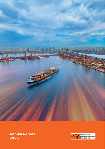 Vorschaubild International Container Terminal Services Jahresbericht 2025