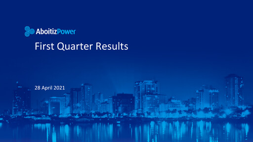 Thumbnail Aboitiz Power Quarterly Report 2021-q1