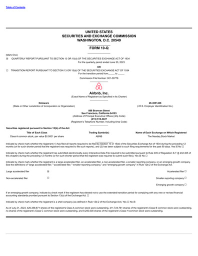 Miniature Airbnb Rapport trimestriel 2023-q2