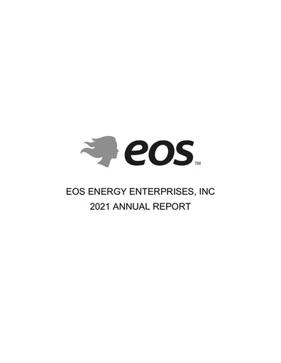 Vorschaubild Eos Energy Enterprises Jahresbericht 2021