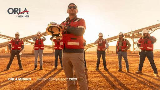 Thumbnail Orla Mining Sustainability Report 2023