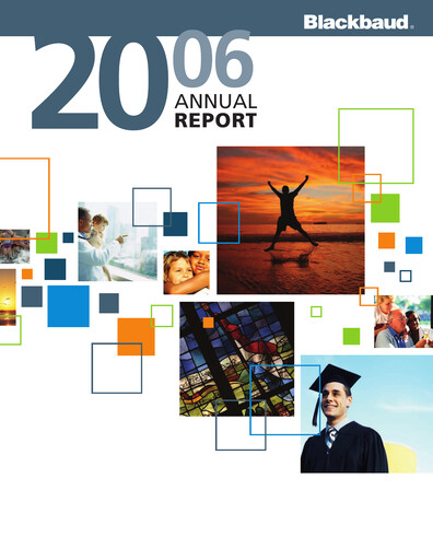 Miniature Blackbaud Rapport annuel 2006