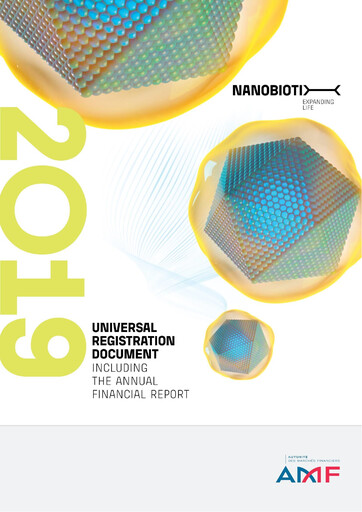 Vorschaubild Nanobiotix Universelles Registrierungsdokument 2019