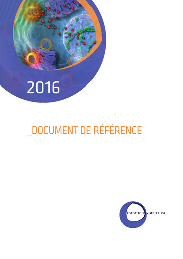 Vorschaubild Nanobiotix Universelles Registrierungsdokument 2016