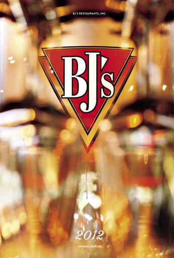 Thumbnail BJ's Restaurants
 Annual Report 2012