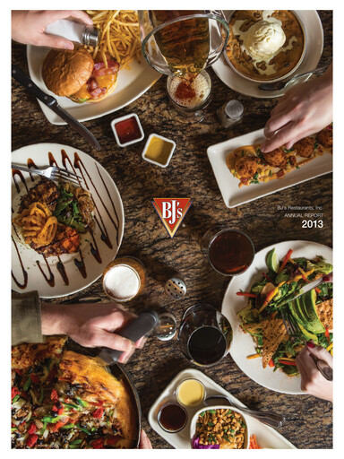 Thumbnail BJ's Restaurants
 Annual Report 2013