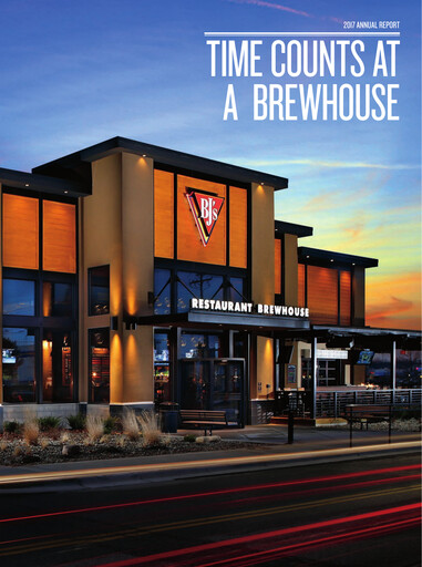 Thumbnail BJ's Restaurants
 Annual Report 2017