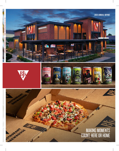 Thumbnail BJ's Restaurants
 Annual Report 2020