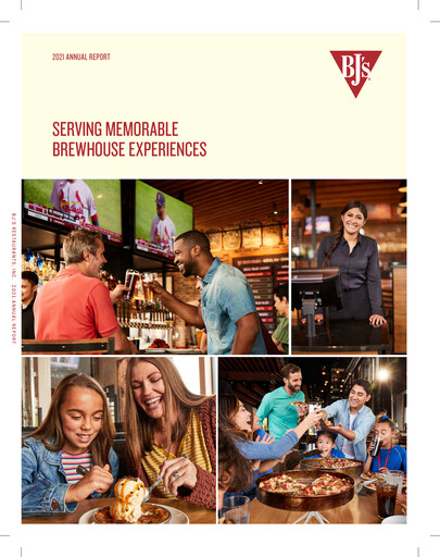 Thumbnail BJ's Restaurants
 Annual Report 2021