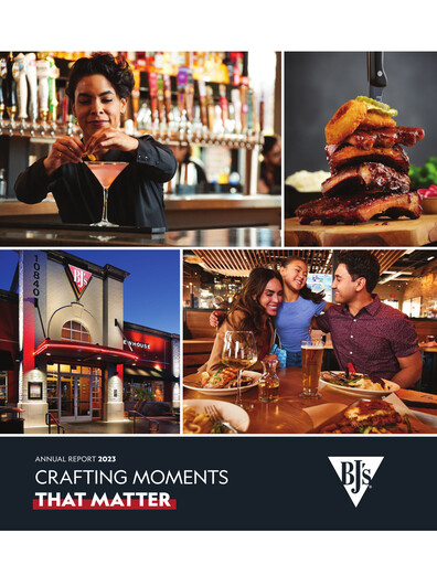 Thumbnail BJ's Restaurants
 Annual Report 2023