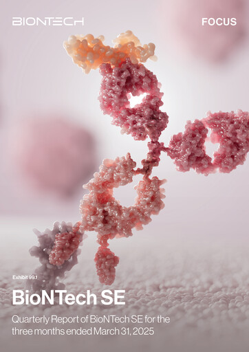 Miniature BioNTech Rapport trimestriel 2025-q1