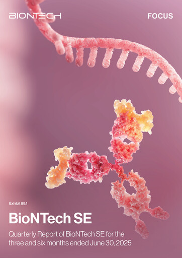 Miniature BioNTech Rapport trimestriel 2025-q2