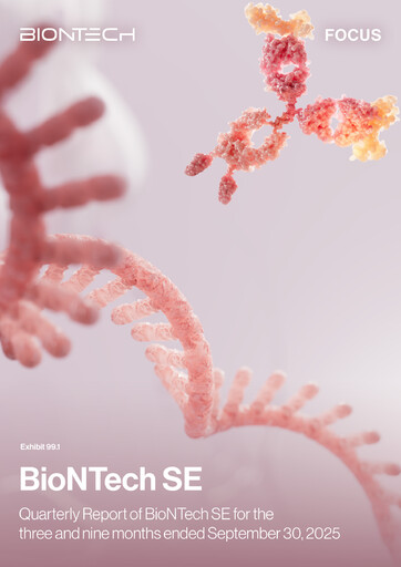 Miniature BioNTech Rapport trimestriel 2025-q3