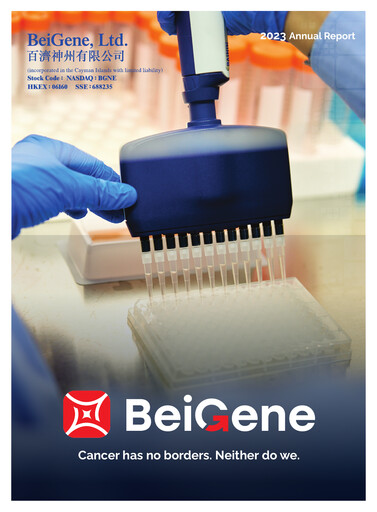 Miniature BeOne Medicines Rapport annuel 2023