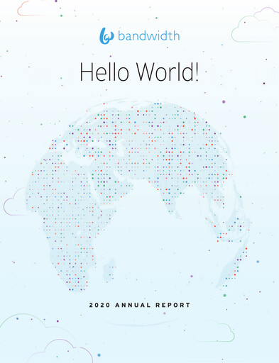 Thumbnail Bandwidth Annual Report 2020