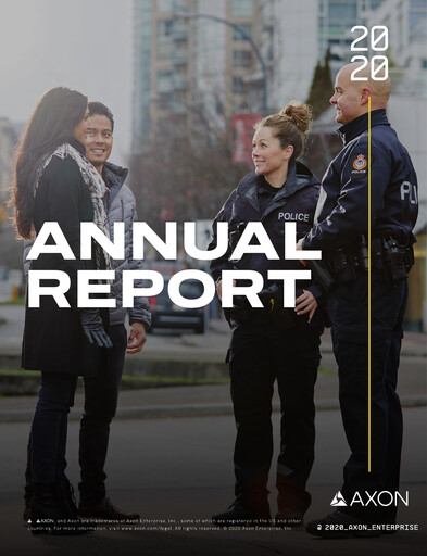 Thumbnail Axon Enterprise
 Annual Report 2020