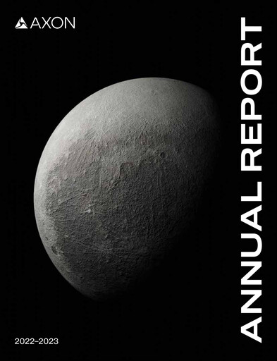 Thumbnail Axon Enterprise
 Annual Report 2022
