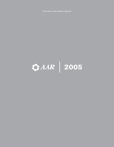 Miniature AAR Rapport annuel 2005