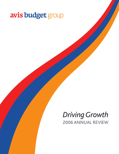 Vorschaubild Avis Budget Group
 Jahresbericht 2006
