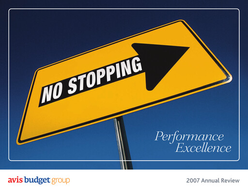 Vorschaubild Avis Budget Group
 Jahresbericht 2007