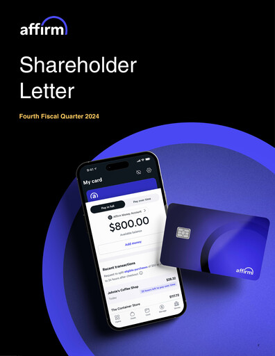 Thumbnail Affirm Quarterly Report 2024-q4