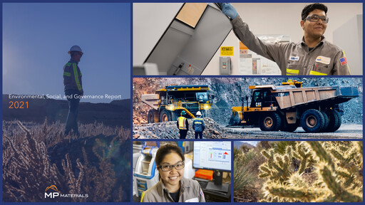 Vorschaubild MP Materials ESG-Bericht 2021